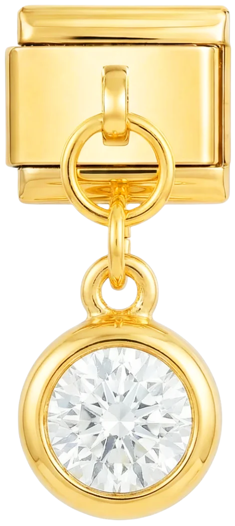 Birthstone June, on Gold